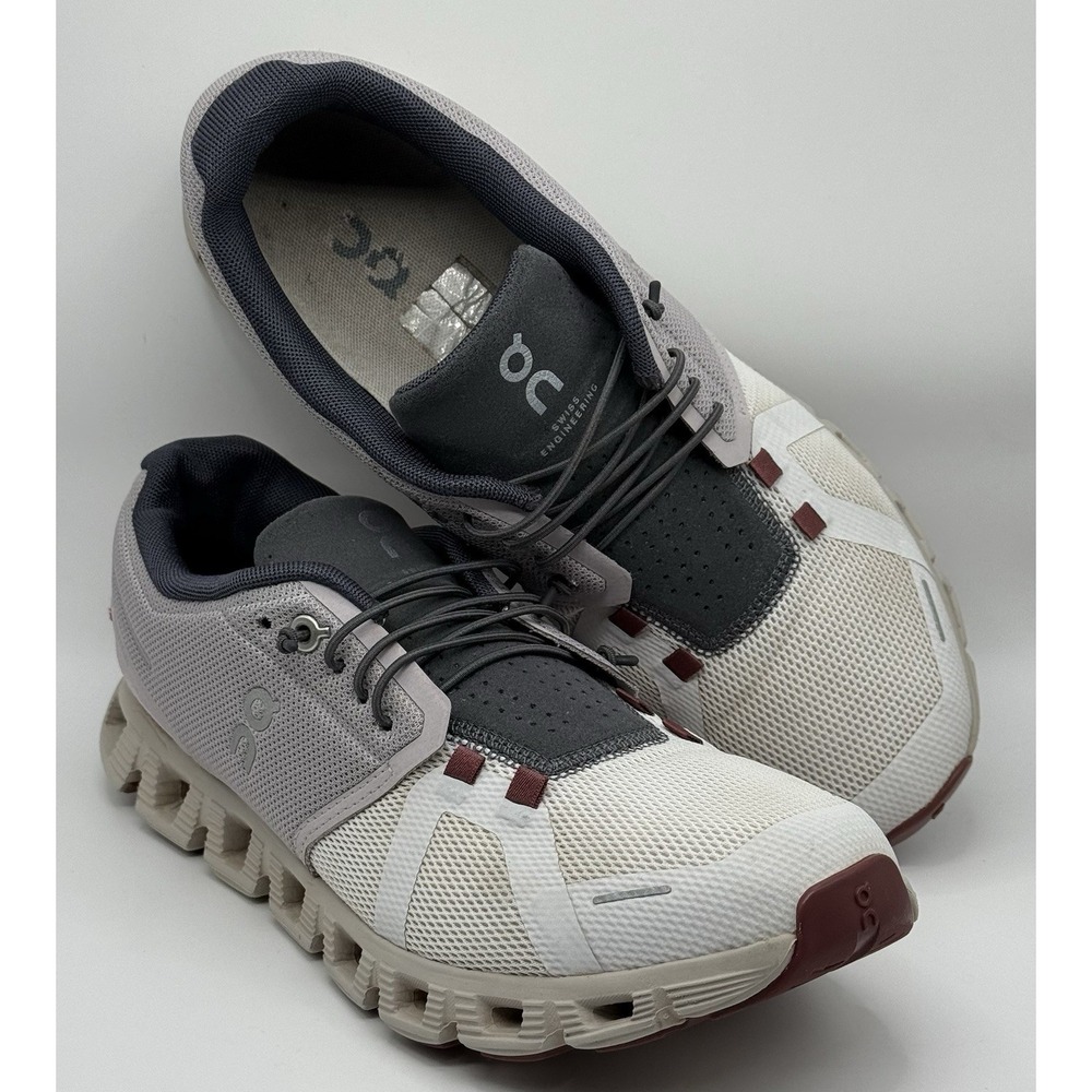 On Cloud 5 Pearl Frost Running Shoes Sneakers Lightweight 59.98157 Women's 9.5